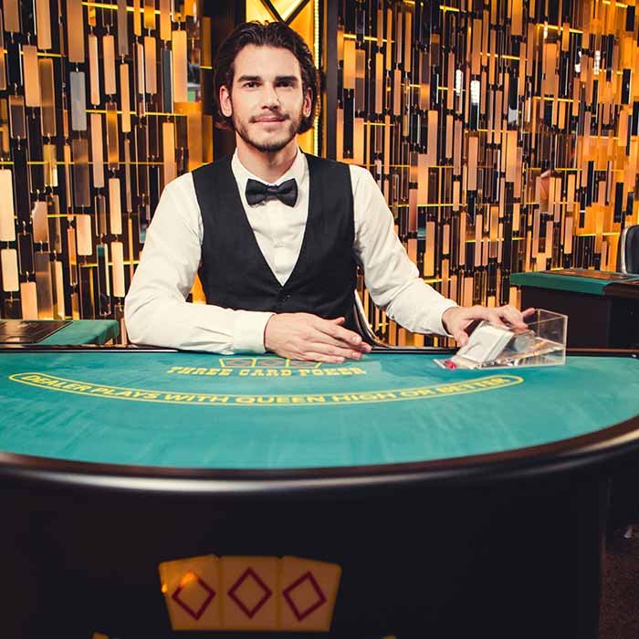 Spin Galaxy Casino NZ - Live Poker - Three Card Poker